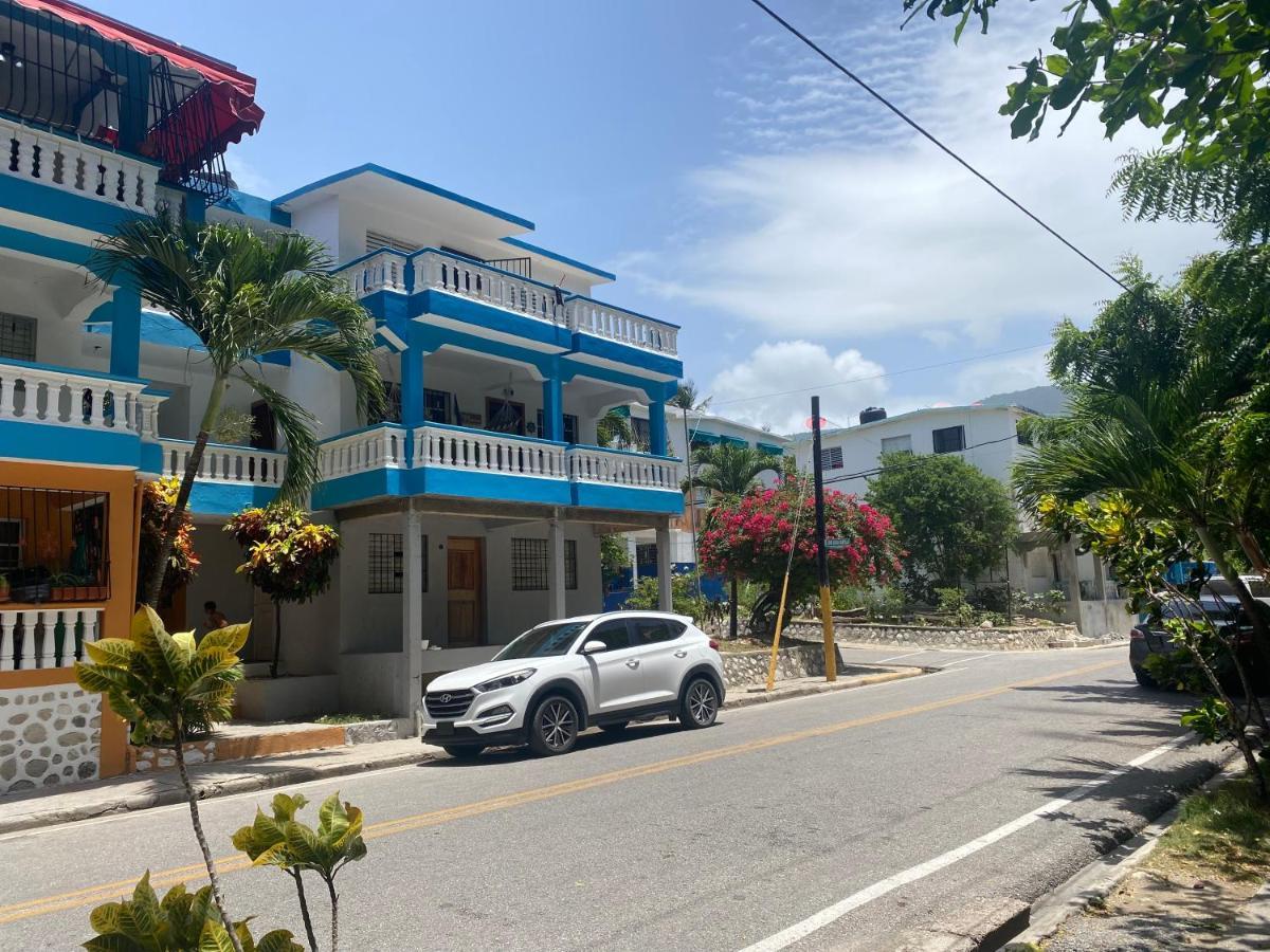 Beachfront Apartment, Quiet 4 Beds, 1 Bath, Ac, Wi-Fi, Hot Water, In Paraiso Near Los Patos מראה חיצוני תמונה
