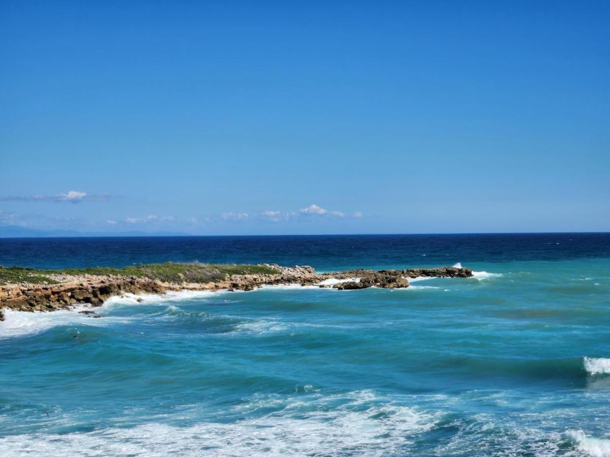 Beachfront Apartment, Quiet 4 Beds, 1 Bath, Ac, Wi-Fi, Hot Water, In Paraiso Near Los Patos מראה חיצוני תמונה