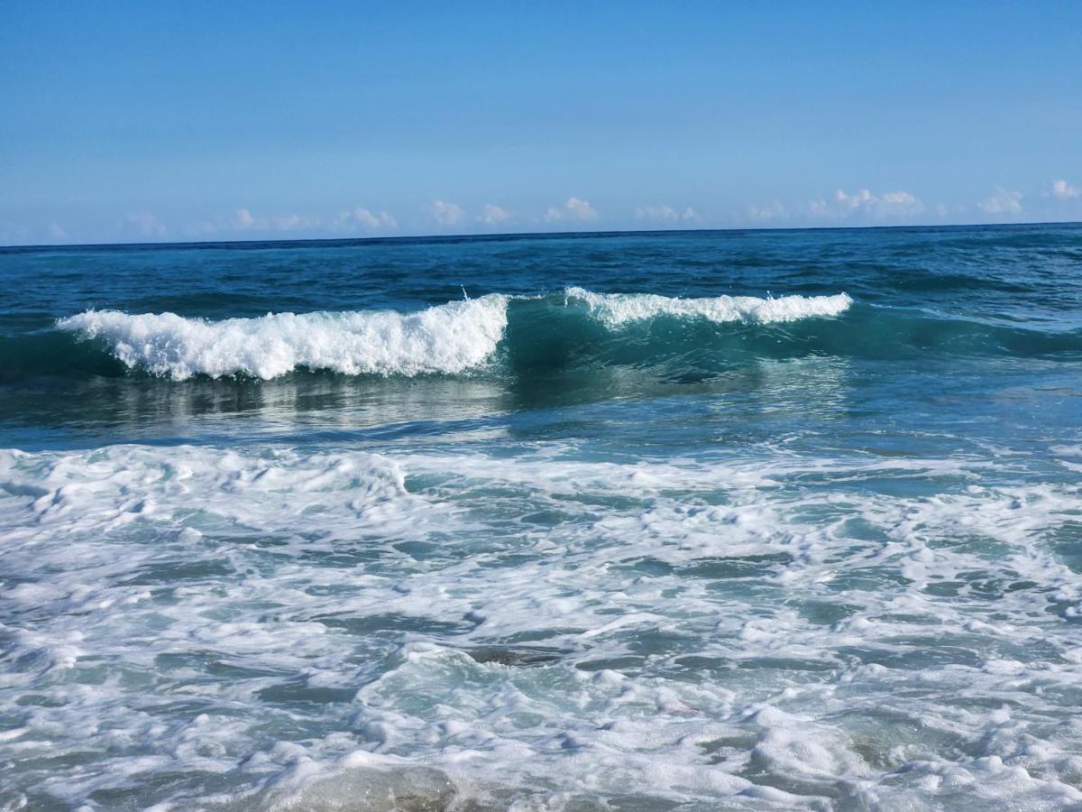 Beachfront Apartment, Quiet 4 Beds, 1 Bath, Ac, Wi-Fi, Hot Water, In Paraiso Near Los Patos מראה חיצוני תמונה
