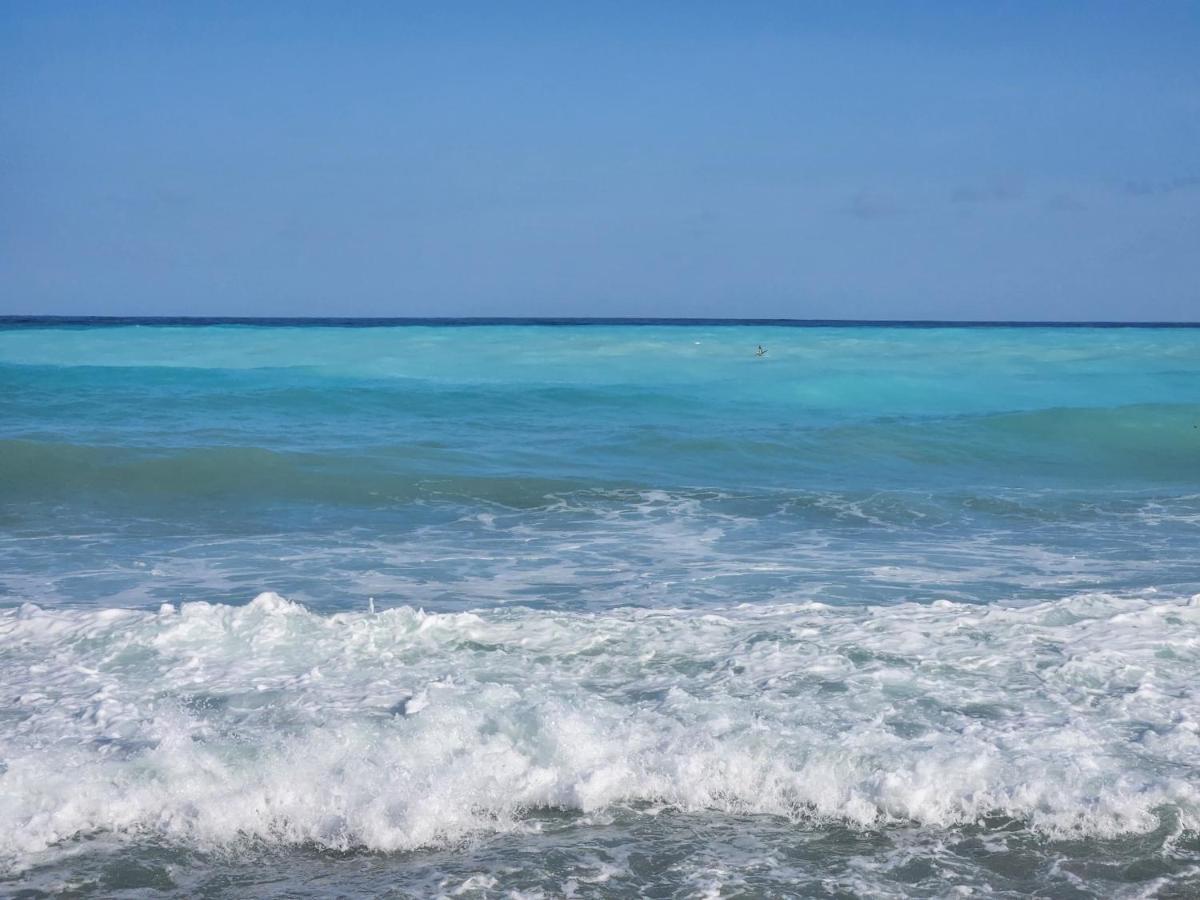 Beachfront Apartment, Quiet 4 Beds, 1 Bath, Ac, Wi-Fi, Hot Water, In Paraiso Near Los Patos מראה חיצוני תמונה