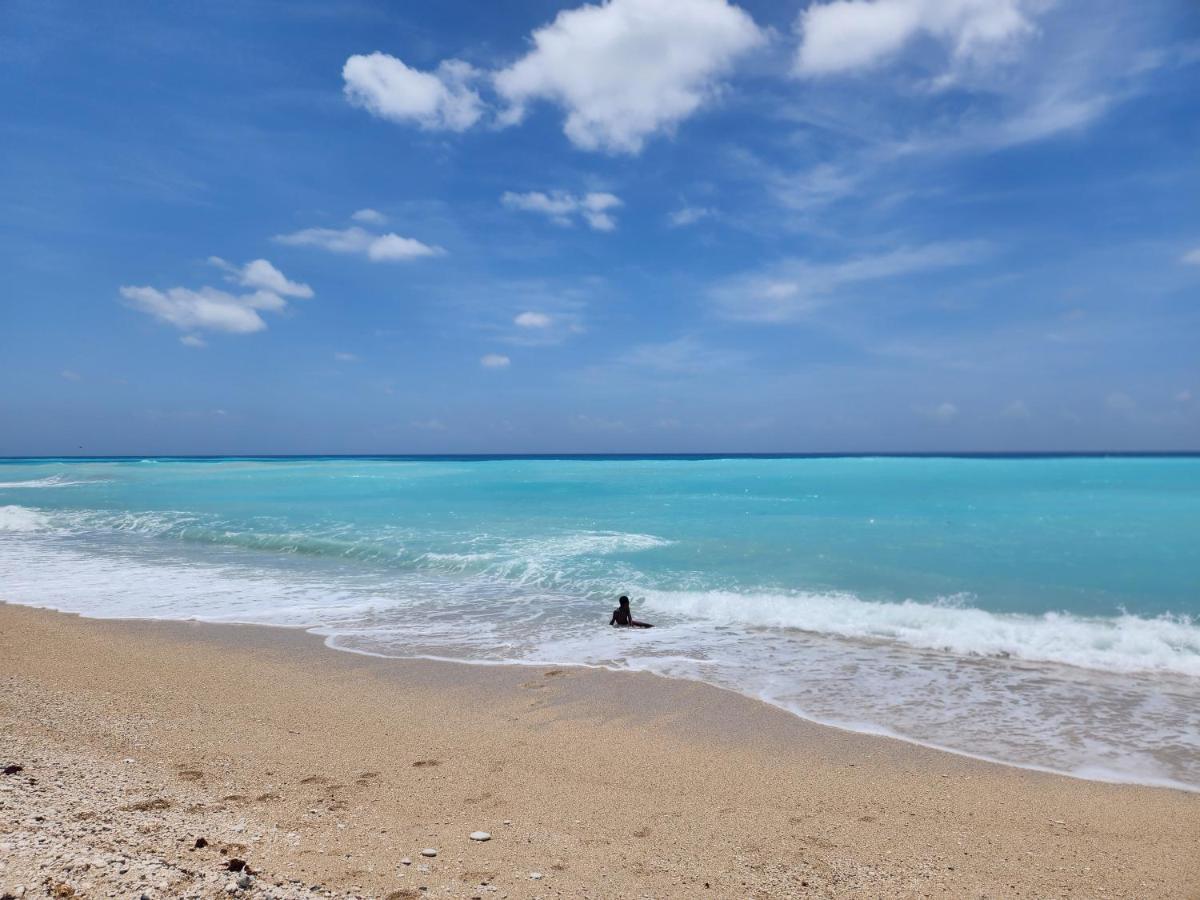 Beachfront Apartment, Quiet 4 Beds, 1 Bath, Ac, Wi-Fi, Hot Water, In Paraiso Near Los Patos מראה חיצוני תמונה